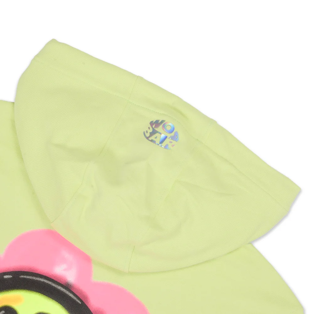 HOODIE UNISEX - LIME - Image 4